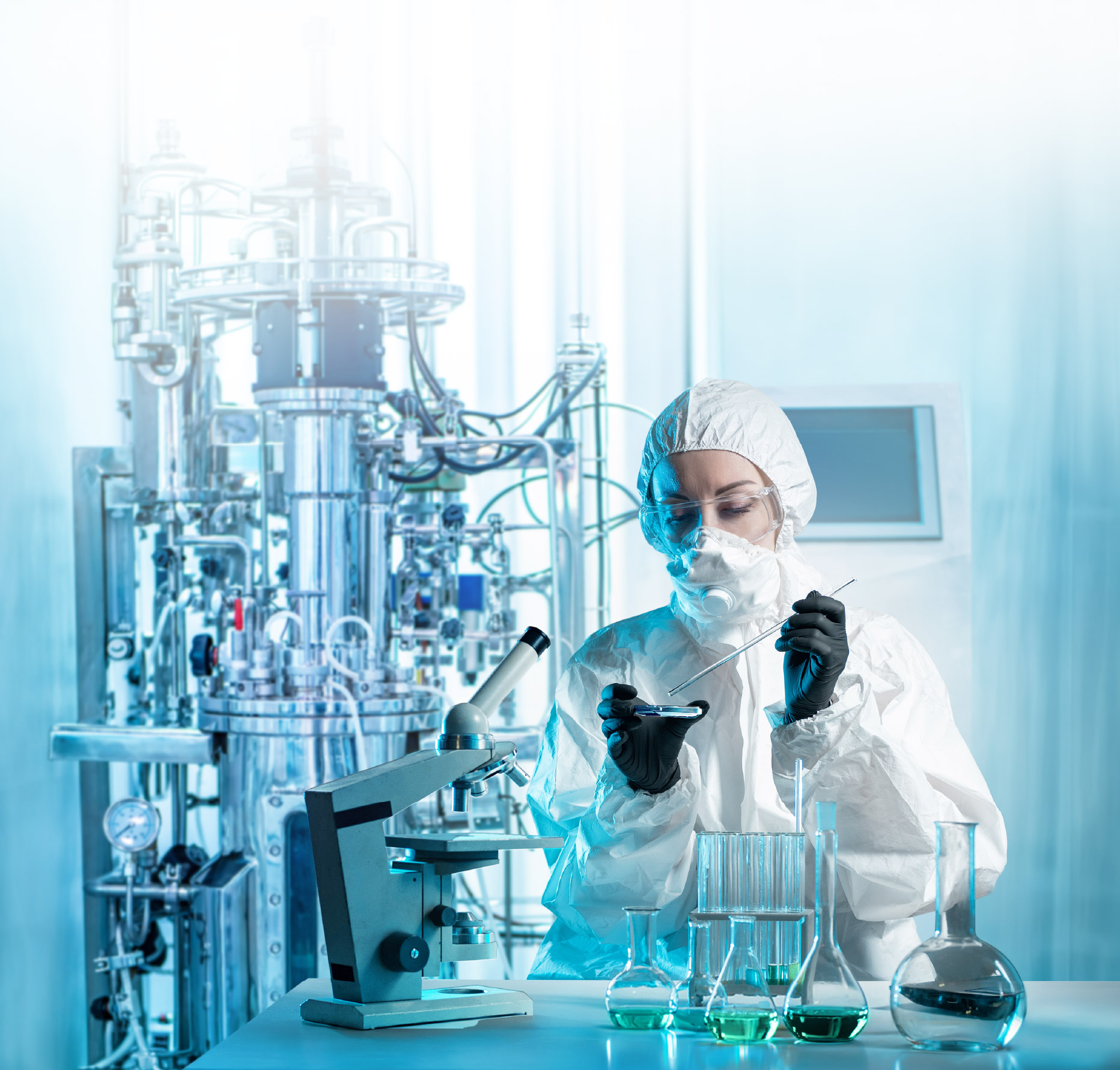 Biopharmaceutical manufacturing facility